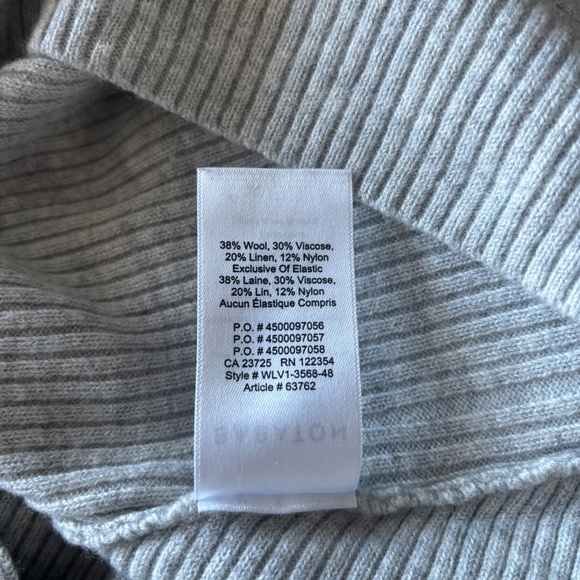 Aritzia Babaton Light Grey Kitano Sweater (S) - Picture 5 of 6
